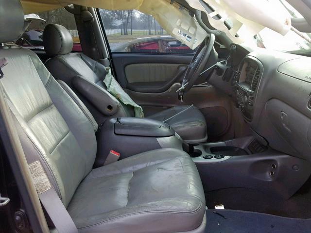 5TDZT38A05S247147 - 2005 TOYOTA SEQUOIA LI BLACK photo 5