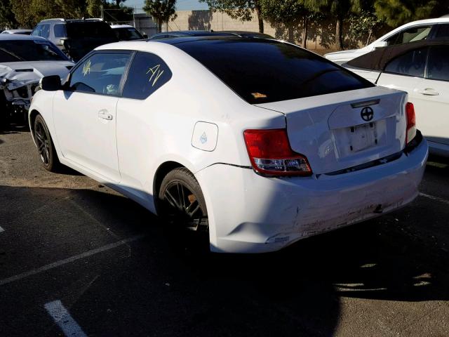 JTKJF5C76B3010258 - 2011 TOYOTA SCION TC თეთრი ფოტო 3