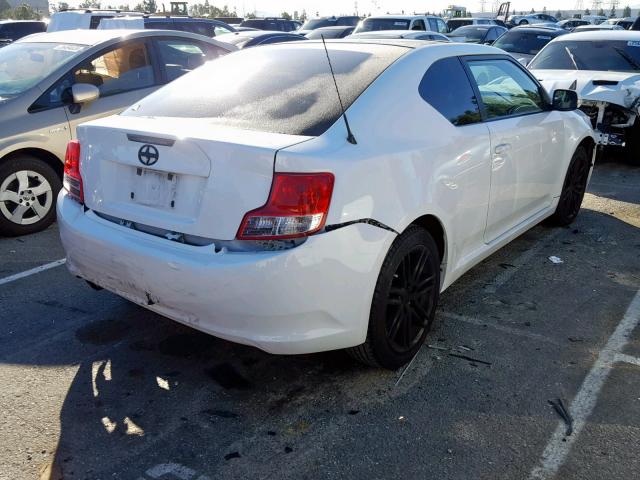 JTKJF5C76B3010258 - 2011 TOYOTA SCION TC თეთრი ფოტო 4