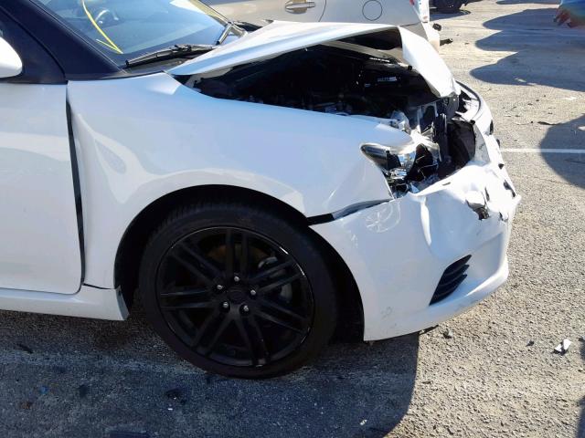 JTKJF5C76B3010258 - 2011 TOYOTA SCION TC თეთრი ფოტო 9