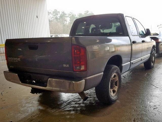 3D7KA28C63G737239 - 2003 DODGE RAM 2500 S GRAY photo 4