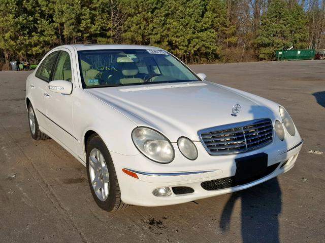 WDBUF65J14A578885 - 2004 MERCEDES-BENZ E 320 WHITE photo 1