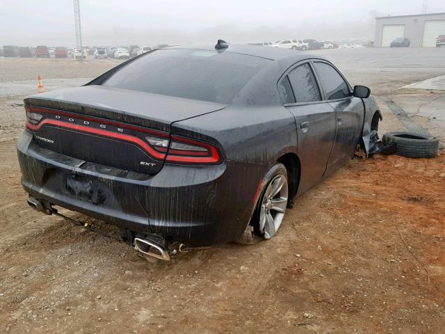 2C3CDXHG4GH214611 - 2016 DODGE CHARGER SX BLACK photo 4