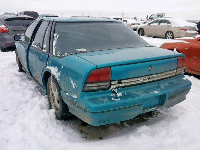 1G3WH52X1SD300345 - 1995 OLDSMOBILE CUTLASS SU TEAL photo 3