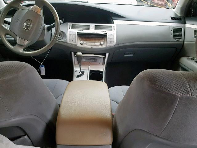 4T1BK36BX7U234710 - 2007 TOYOTA AVALON XL 银色 照片 9