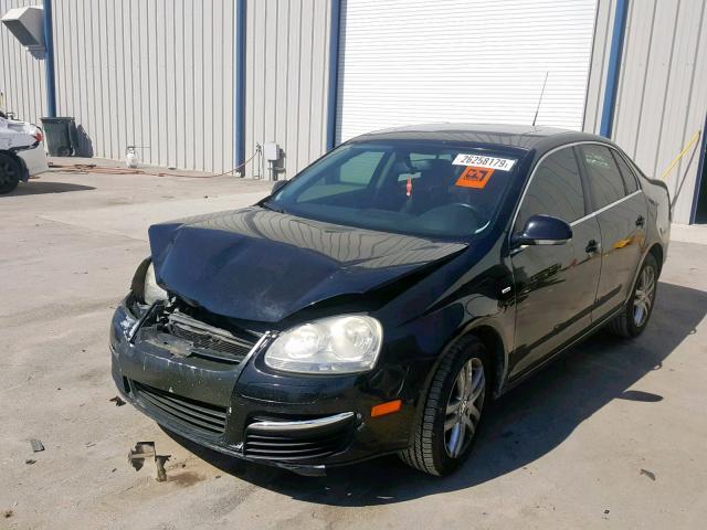 3VWEF71K07M060202 - 2007 VOLKSWAGEN JETTA WOLF BLACK photo 2