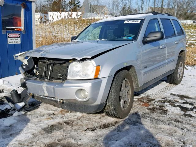 1J4GR48K66C313038 - 2006 JEEP GRAND CHER SILVER photo 2