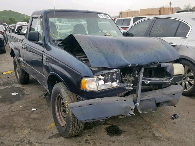 4F4YR12CXYTM22543 - 2000 MAZDA B2500 BLACK photo 1