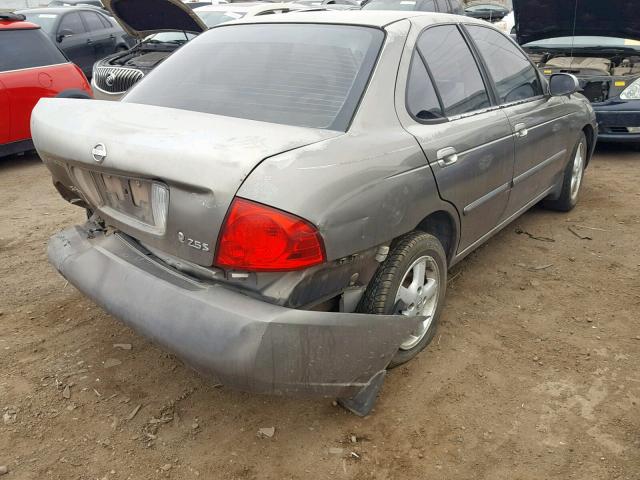 3N1AB51A84L740491 - 2004 NISSAN SENTRA 2.5 TAN photo 4