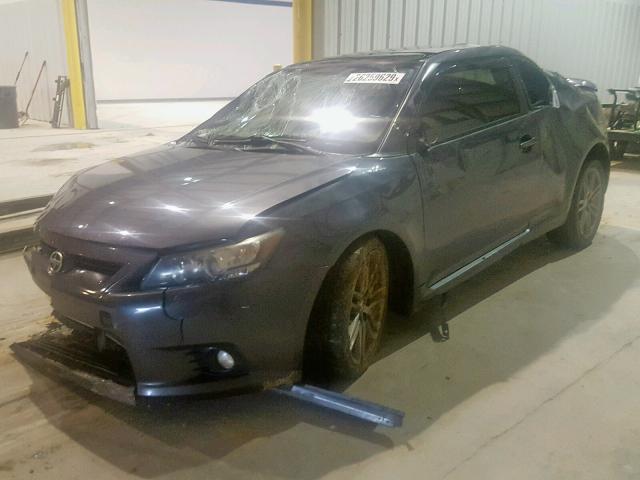 JTKJF5C74B3010856 - 2011 TOYOTA SCION TC ნაცრისფერი ფოტო 2