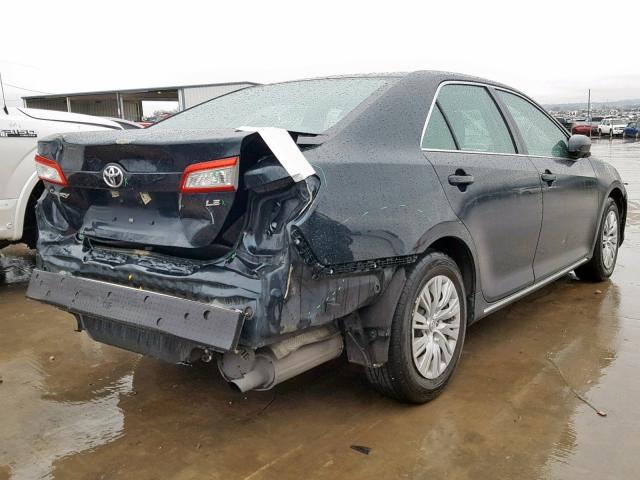 4T4BF1FK3ER399610 - 2014 TOYOTA CAMRY L CHARCOAL photo 4