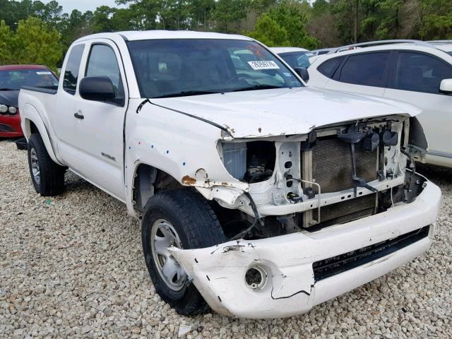 5TETX62N75Z009483 - 2005 TOYOTA TACOMA PRE WHITE photo 1