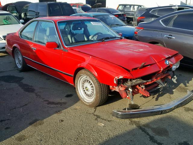 WBAEE1412J2561612 - 1988 BMW M6 RED photo 1