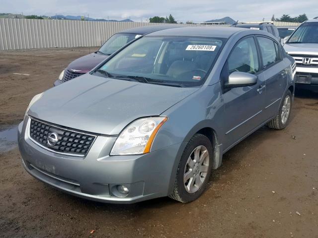 3N1AB61E18L667639 - 2008 NISSAN SENTRA 2.0 SILVER photo 2