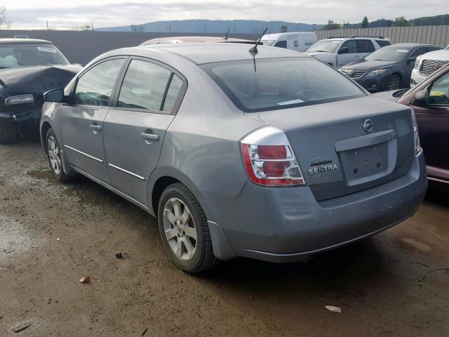 3N1AB61E18L667639 - 2008 NISSAN SENTRA 2.0 SILVER photo 3