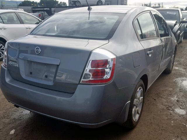 3N1AB61E18L667639 - 2008 NISSAN SENTRA 2.0 SILVER photo 4