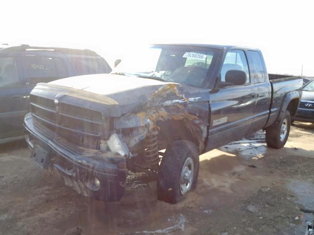 1B7KF2369XJ536551 - 1999 DODGE RAM 2500 BLACK photo 2