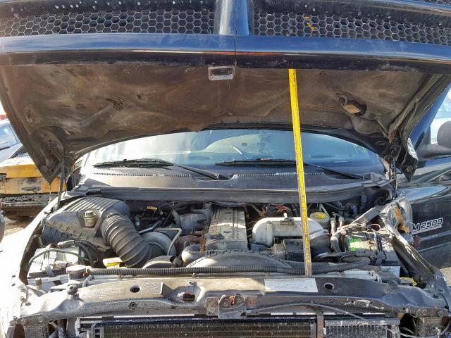 1B7KF2369XJ536551 - 1999 DODGE RAM 2500 BLACK photo 7