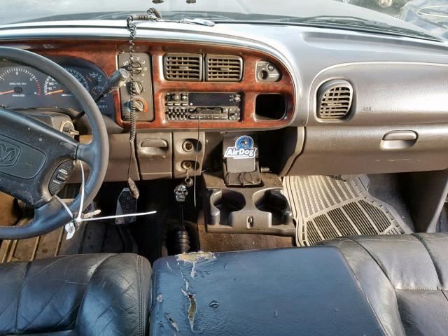 1B7KF2369XJ536551 - 1999 DODGE RAM 2500 BLACK photo 9