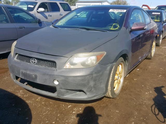JTKDE177160110892 - 2006 TOYOTA SCION TC ბურგუნდია ფოტო 2