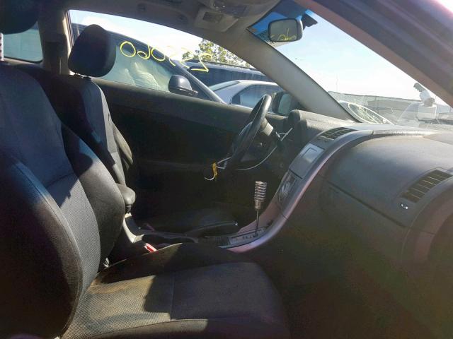 JTKDE177160110892 - 2006 TOYOTA SCION TC ბურგუნდია ფოტო 5