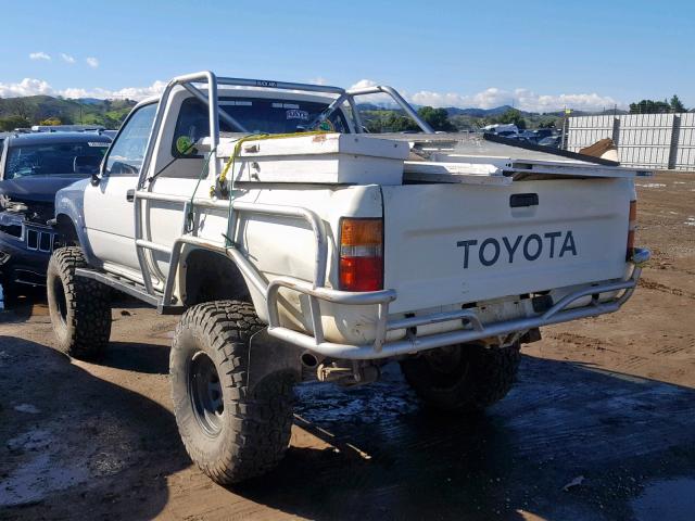 JT4RN01P3L7028973 - 1990 TOYOTA PICKUP 1/2 WHITE photo 3