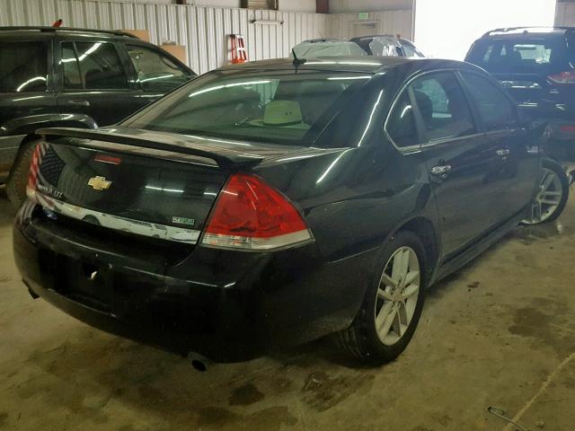 2G1WC5EM2B1244047 - 2011 CHEVROLET IMPALA LTZ BLACK photo 4