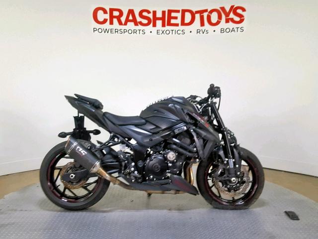 JS1C533D0J2100677 - 2018 SUZUKI GSX-S750 BLACK photo 1