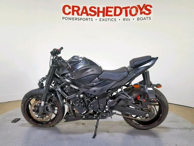 JS1C533D0J2100677 - 2018 SUZUKI GSX-S750 BLACK photo 5