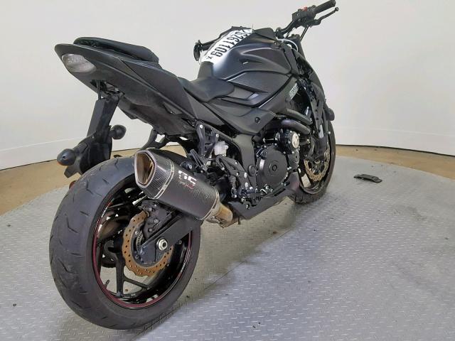 JS1C533D0J2100677 - 2018 SUZUKI GSX-S750 BLACK photo 8