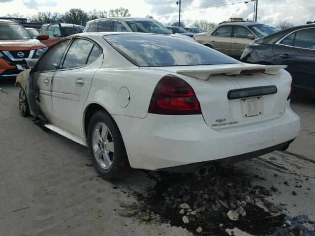 2G2WS542751177092 - 2005 PONTIAC GRAND PRIX WHITE photo 3