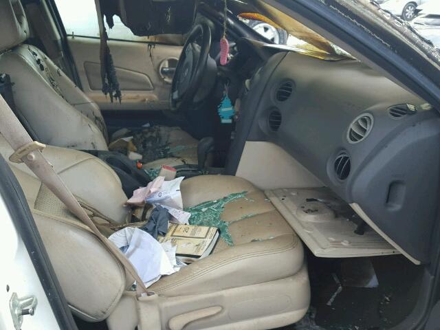 2G2WS542751177092 - 2005 PONTIAC GRAND PRIX WHITE photo 5