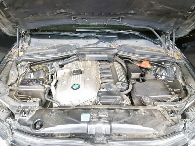 WBANE53596CK84065 - 2006 BMW 525 I BLACK photo 7