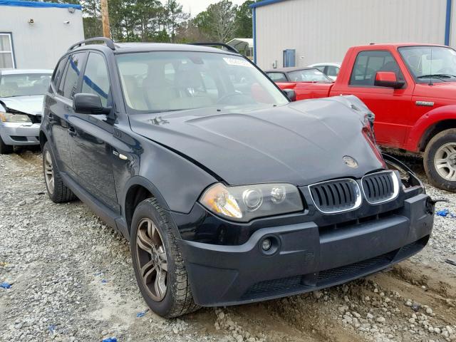 WBXPA93405WD24140 - 2005 BMW X3 3.0I BLACK photo 1