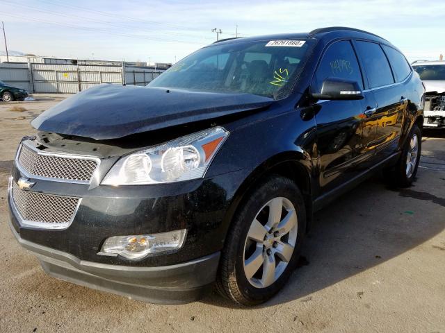 1GNKRLED3BJ397557 - 2011 CHEVROLET TRAVERSE LTZ  photo 2