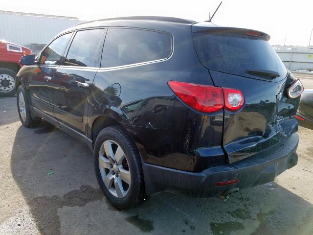 1GNKRLED3BJ397557 - 2011 CHEVROLET TRAVERSE LTZ  photo 3