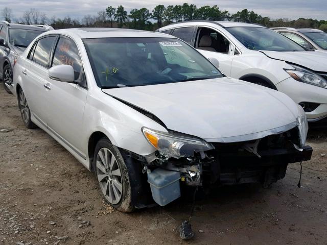 4T1BK3DB3BU394360 - 2011 TOYOTA AVALON BAS WHITE photo 1