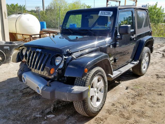 1J4AA5D12BL509262 - 2011 JEEP WRANGLER S BLACK photo 2