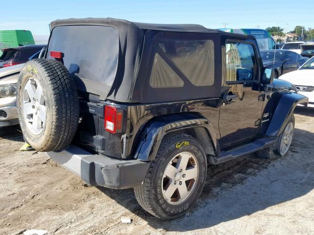 1J4AA5D12BL509262 - 2011 JEEP WRANGLER S BLACK photo 4