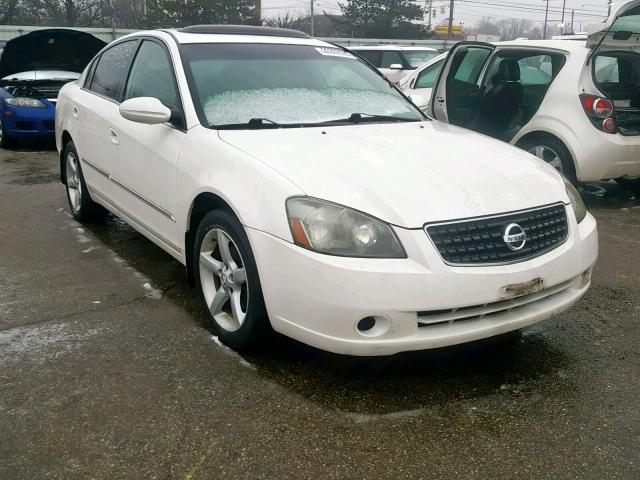 1N4BL11D35C255552 - 2005 NISSAN ALTIMA SE WHITE photo 1