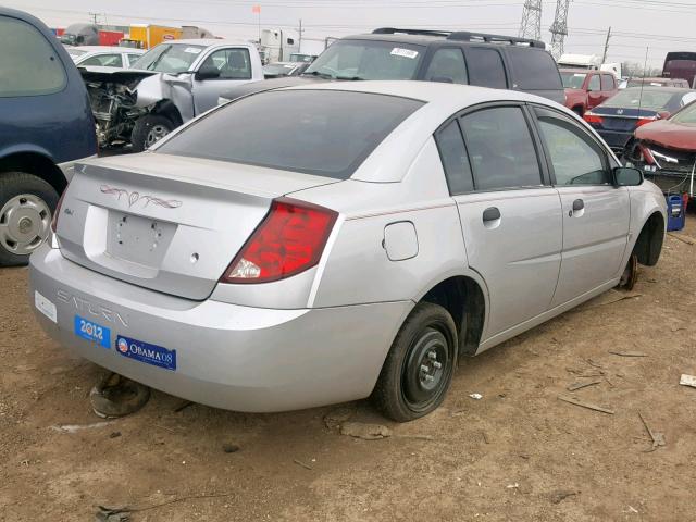 1G8AG52F45Z152326 - 2005 SATURN ION LEVEL SILVER photo 4