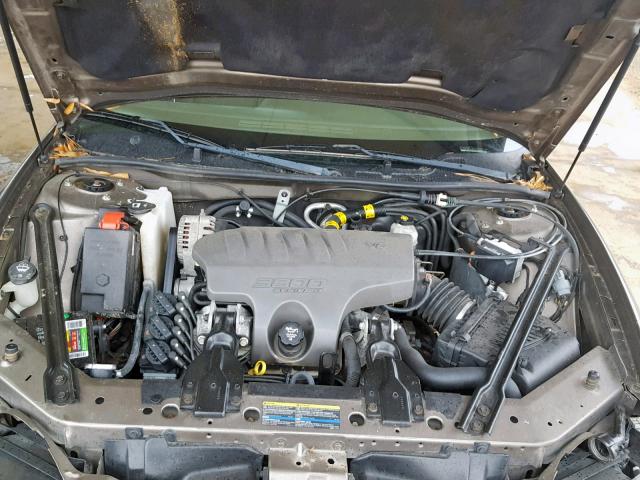 1G2WP52K93F172616 - 2003 PONTIAC GRAND PRIX BROWN photo 7