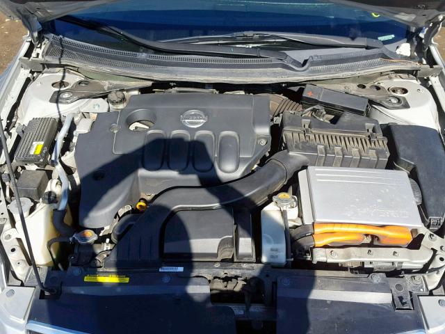 1N4CL21E89C106465 - 2009 NISSAN ALTIMA HYB SILVER photo 7