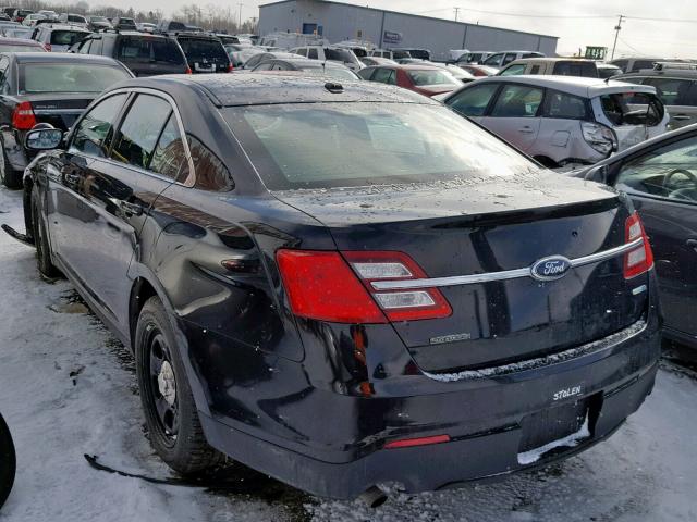 1FAHP2M87DG213346 - 2013 FORD TAURUS POL BLACK photo 3