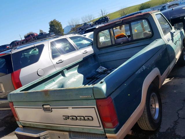 1FTBR10AXHUA09709 - 1987 FORD RANGER GREEN photo 6