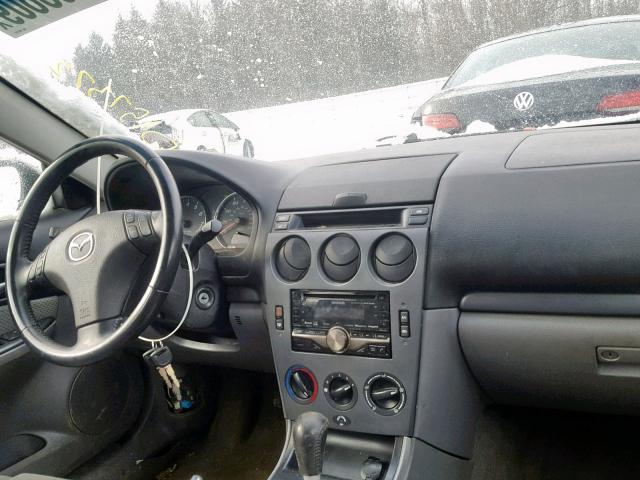 1YVHP80D165M37169 - 2006 MAZDA 6 S SILVER photo 9