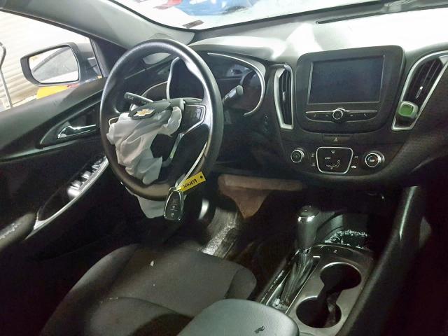 1G1ZB5ST1JF128888 - 2018 CHEVROLET MALIBU LS SILVER photo 9