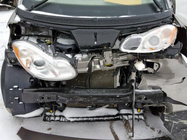WMEEK3BAXBK426620 - 2011 SMART FORTWO PAS 银色 照片 7