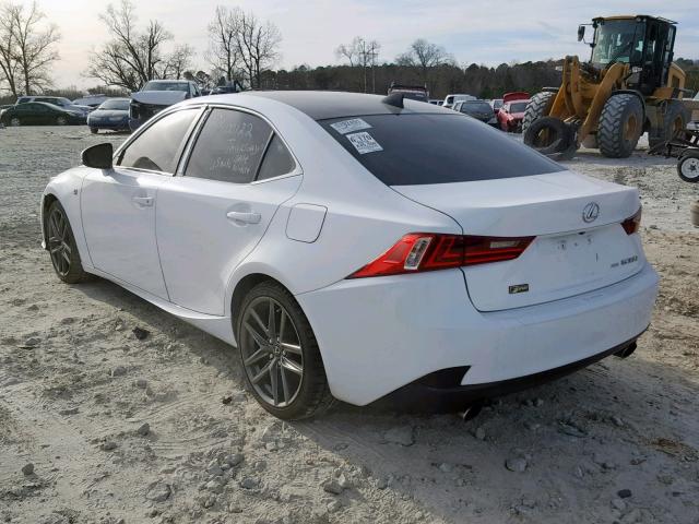 JTHCE1D20E5003067 - 2014 LEXUS IS 350 WHITE photo 3