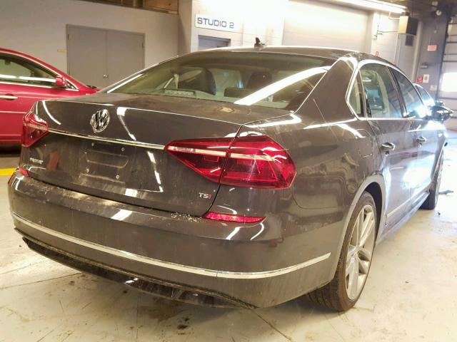 1VWDT7A32HC022969 - 2017 VOLKSWAGEN PASSAT R-L GRAY photo 4
